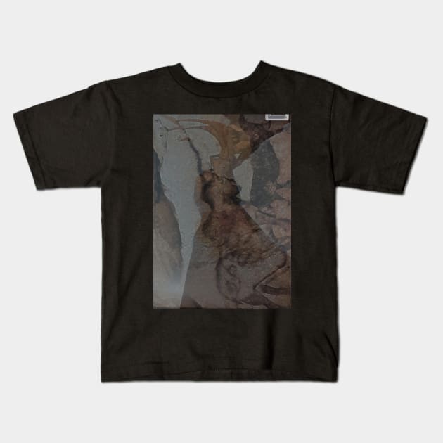 The Unicorn Snake Fauve Kids T-Shirt by ElLarroundesign